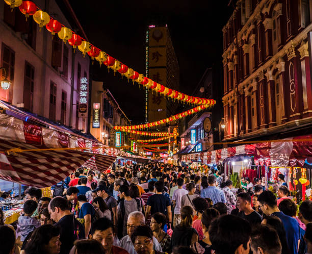 Chinese New Year in Singapore 2024.