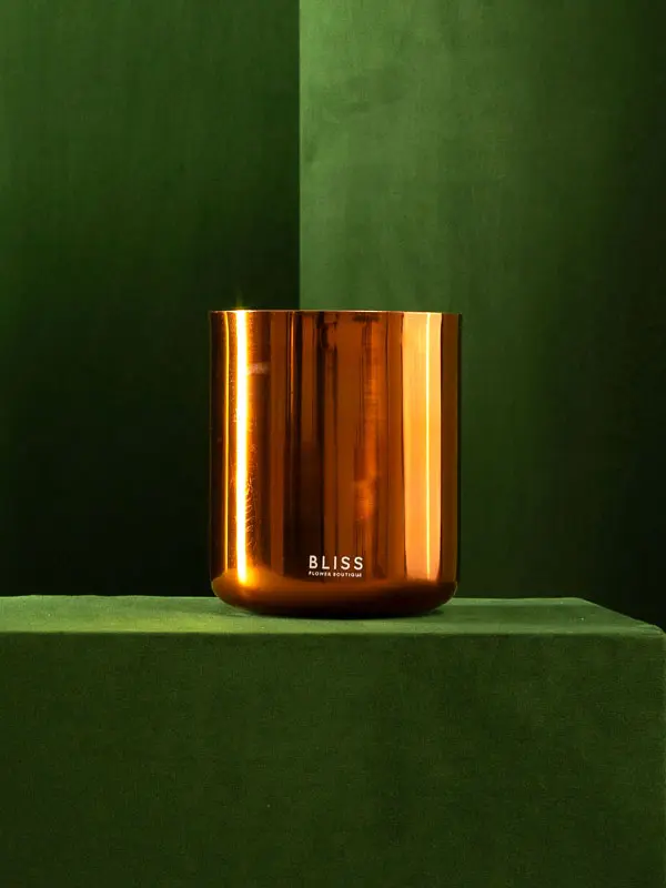 Bliss - Metal Vase - Copper